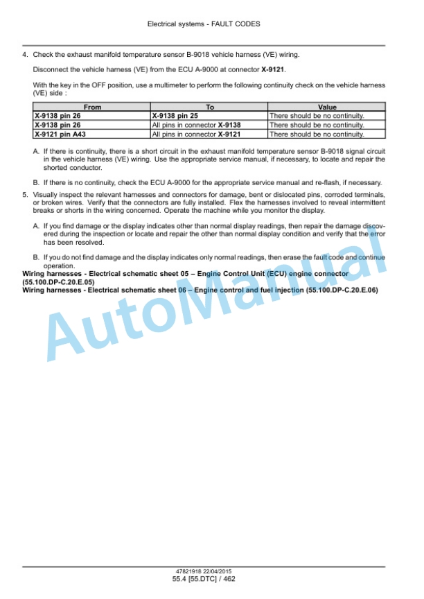 New Holland U80C Tier 4B Final Tractor Loader Service Manual 47881795 4 New Holland U80C Tier 4B Final Tractor Loader Service Manual 47881795-4