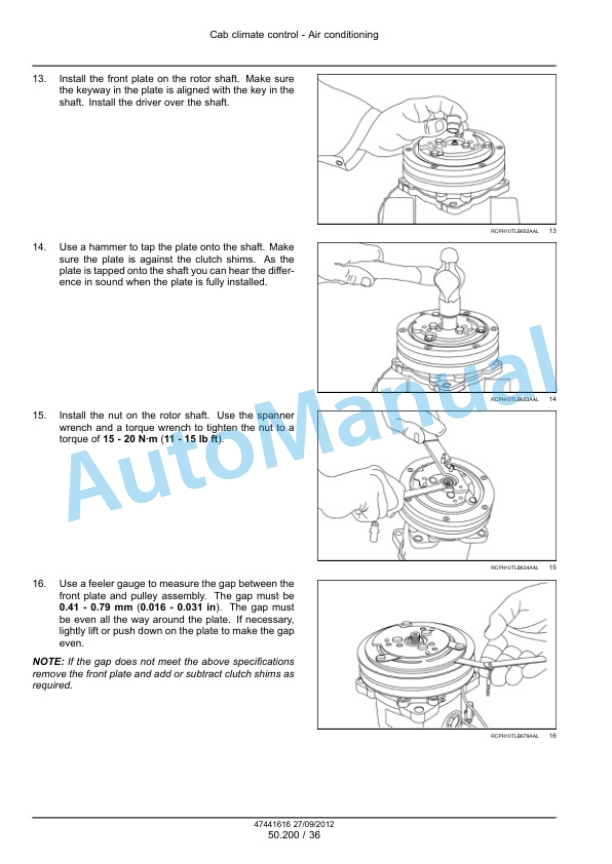 New Holland U80C Wheel Service Manual 47447775 2 New Holland U80C Wheel Service Manual 47447775-2