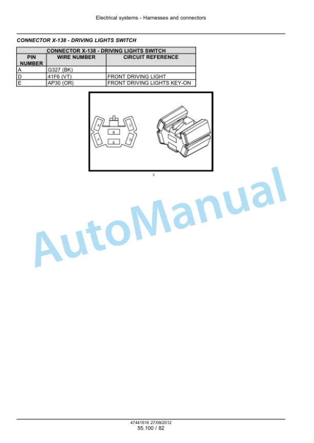 New Holland U80C Wheel Service Manual 47447775 3 New Holland U80C Wheel Service Manual 47447775-3