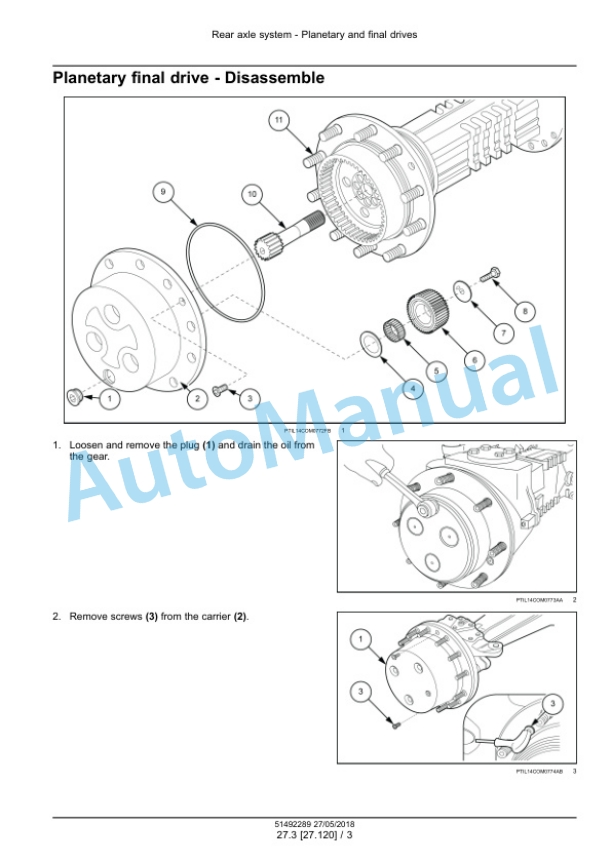 Alternative view of New Holland V110 Soil Compactor Service Manual 51492289