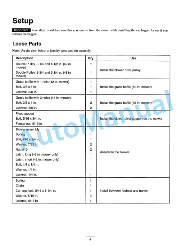 New Holland Vac Bagger Operation and Maintenance Manual 86629396 2 New Holland Vac Bagger Operation and Maintenance Manual 86629396-2