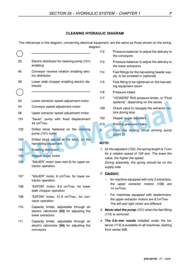 New Holland VM3080, VL5060, VL5070, VL5080 Repair Manual 87613077B 3 New Holland VM3080, VL5060, VL5070, VL5080 Repair Manual 87613077B-3