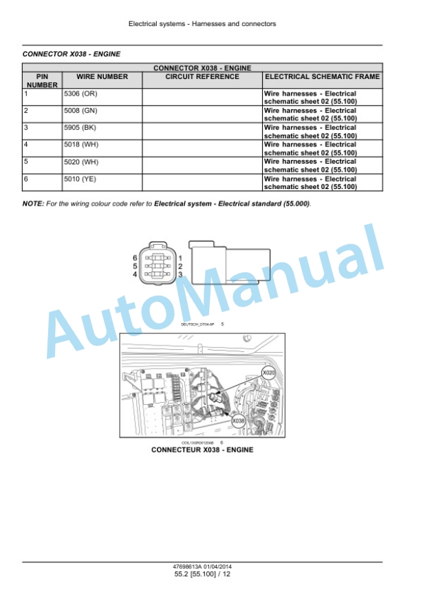 New Holland VM3080Plus, VM3090Plus, VL5060Plus, VL5080Plus, VL5090Plus Grape Harvester Service Manual 47698613A 2 New Holland VM3080Plus, VM3090Plus, VL5060Plus, VL5080Plus, VL5090Plus Grape Harvester Service Manual 47698613A-2