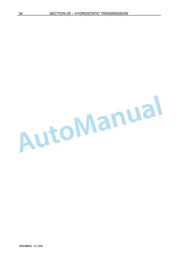 New Holland VN2080 Grape Harvester Repair Manual 87613091A 2 New Holland VN2080 Grape Harvester Repair Manual 87613091A-2