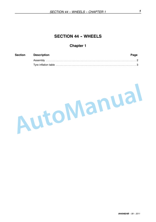 New Holland VX7090 Grape Harvester Service Manual 84404824B 3 New Holland VX7090 Grape Harvester Service Manual 84404824B - Image 3