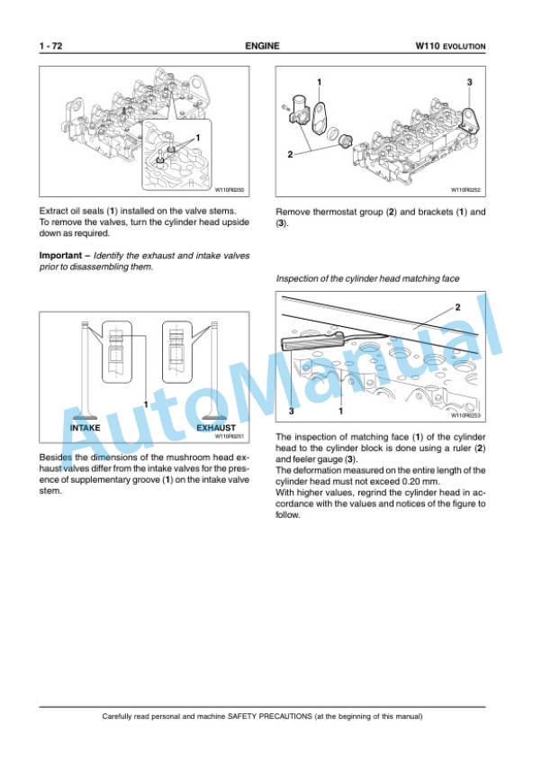 New Holland W110 Evolution Wheel Loader Service Manual 6040240400EN 2 New Holland W110 Evolution Wheel Loader Service Manual 6040240400EN-2