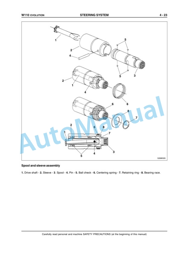 New Holland W110 Evolution Wheel Loader Service Manual 6040240400EN 4 New Holland W110 Evolution Wheel Loader Service Manual 6040240400EN-4
