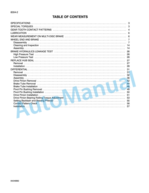 New Holland W110B Tier 3 Wheel Loader Service Manual 84249879 4 New Holland W110B Tier 3 Wheel Loader Service Manual 84249879-4