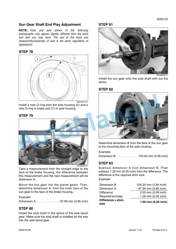 New Holland W110C Tier 4 Wheel Loader Service Manual 84581910A 4 New Holland W110C Tier 4 Wheel Loader Service Manual 84581910A-4
