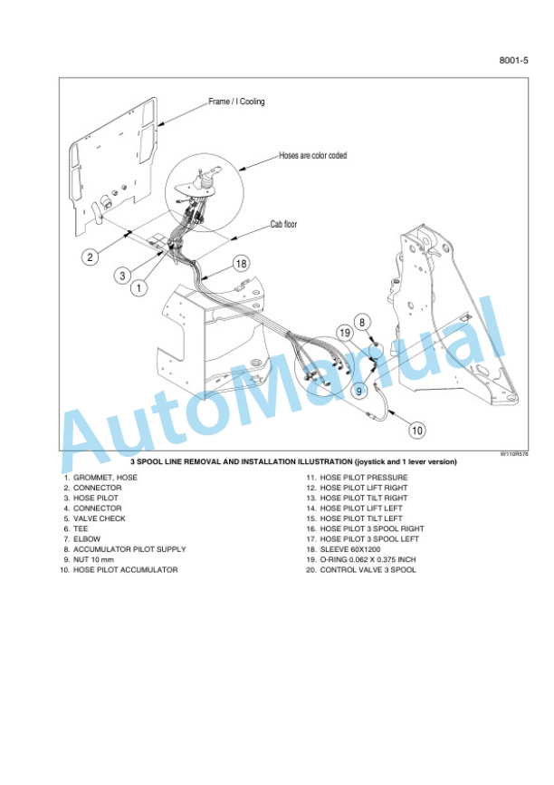 New Holland W110C Tier 4 Wheel Loader Service Manual 84581910B 5 New Holland W110C Tier 4 Wheel Loader Service Manual 84581910B-5