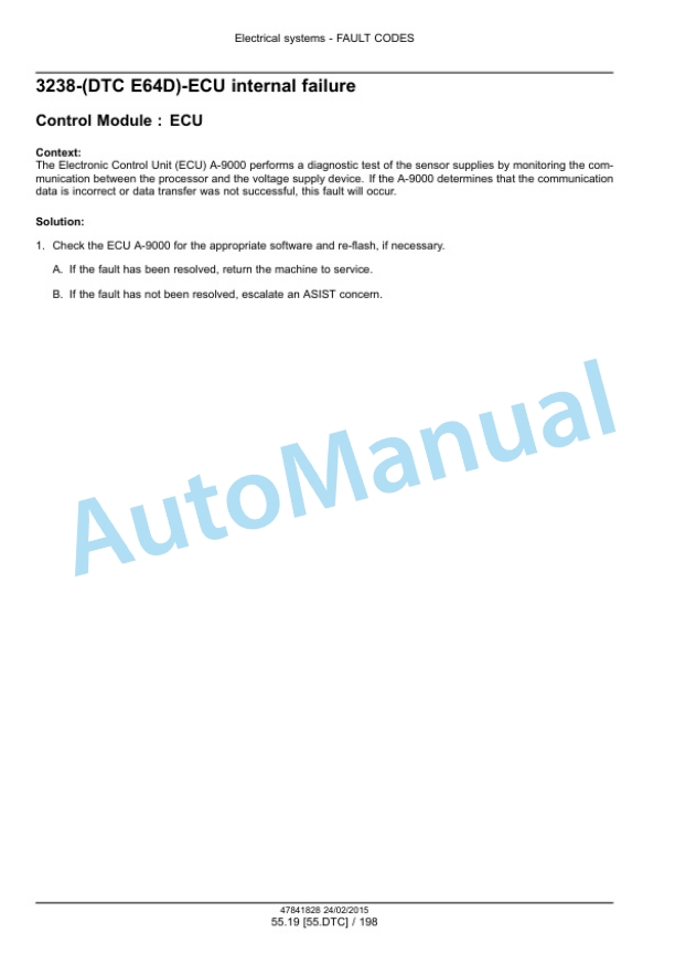 New Holland W130C, W170C Tier 4B Final Wheel Loader Service Manual 47841828 5 New Holland W130C, W170C Tier 4B Final Wheel Loader Service Manual 47841828 - Image 5