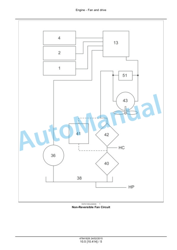 New Holland W130C, W170C Tier 4B Final Wheel Loader Service Manual 47865316 5 New Holland W130C, W170C Tier 4B Final Wheel Loader Service Manual 47865316-5