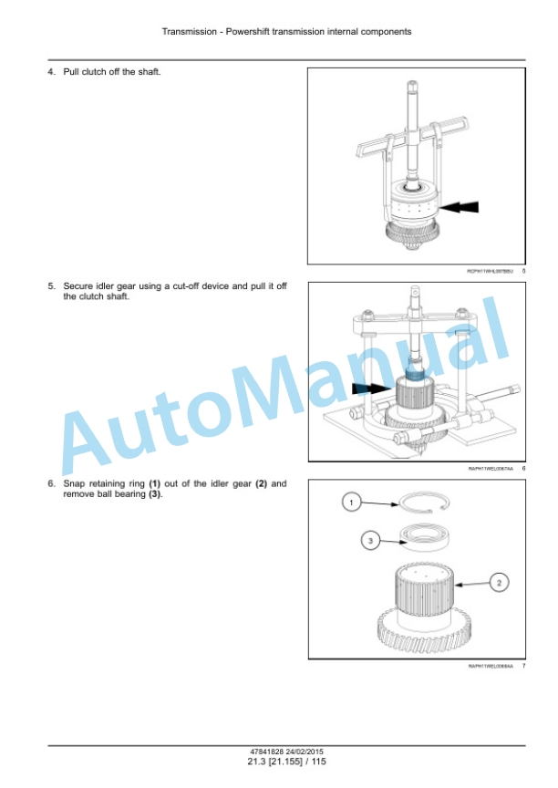 New Holland W130C, W170C Tier 4B Final Wheel Loader Service Manual 47865317 5 New Holland W130C, W170C Tier 4B Final Wheel Loader Service Manual 47865317-5