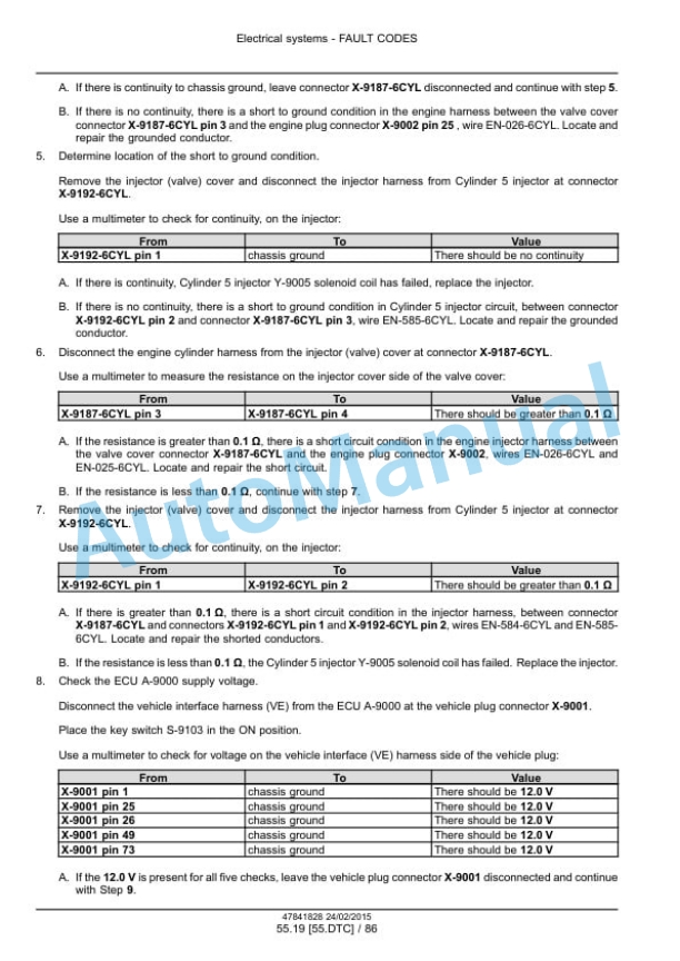 New Holland W130C, W170C Tier 4B Final Wheel Loader Service Manual 47865321 2 New Holland W130C, W170C Tier 4B Final Wheel Loader Service Manual 47865321-2