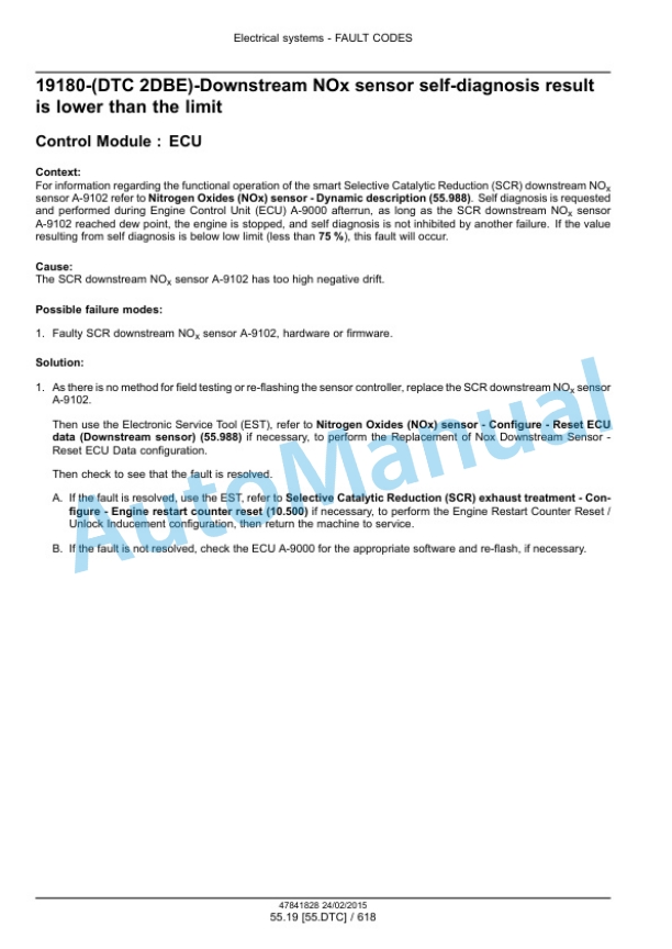 New Holland W130C, W170C Tier 4B Final Wheel Loader Service Manual 47865322 4 New Holland W130C, W170C Tier 4B Final Wheel Loader Service Manual 47865322-4