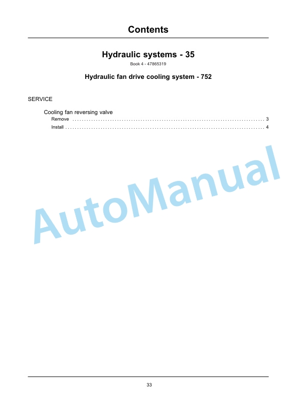 New Holland W130C, W170C Tier 4B Final Wheel Loader Service Manual 47865323 3 New Holland W130C, W170C Tier 4B Final Wheel Loader Service Manual 47865323-3
