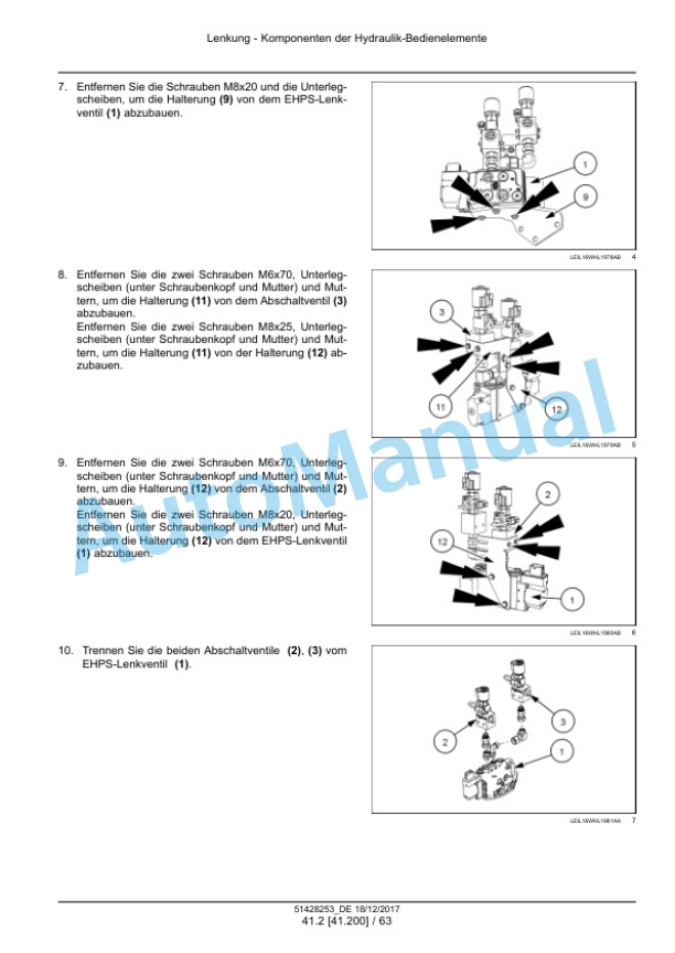 New Holland W130D, W170D Stage IV Wheel Loader Service Manual 51428253 GER 3 New Holland W130D, W170D Stage IV Wheel Loader Service Manual 51428253 GER - Image 3