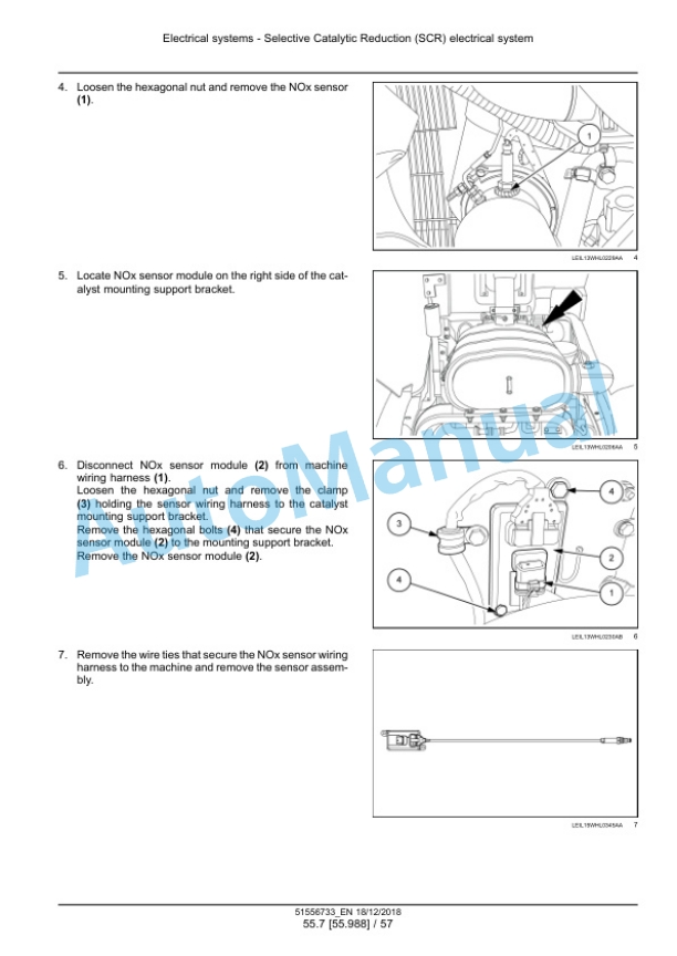 New Holland W130D, W170D Stage IV Wheel Loader Service Manual 51556733 4 New Holland W130D, W170D Stage IV Wheel Loader Service Manual 51556733 - Image 4