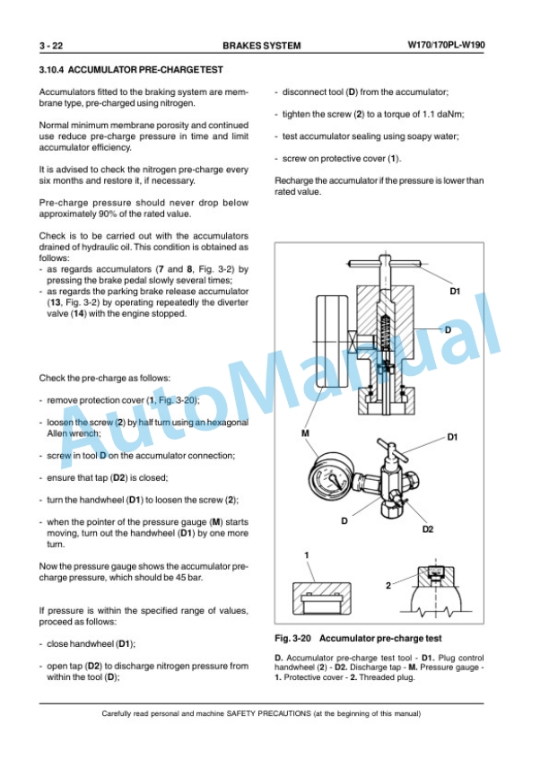 New Holland W170, W170PL, W190 Wheel Loader Service Manual 6040224201EN 4 New Holland W170, W170PL, W190 Wheel Loader Service Manual 6040224201EN - Image 4