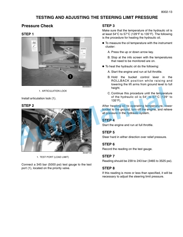 New Holland W170C Tier 2 Wheel Loader Service Manual 84524449 5 New Holland W170C Tier 2 Wheel Loader Service Manual 84524449-5