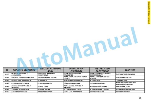New Holland W190, W230, W270 Wheel Loader Service Manual 6040722950 5 New Holland W190, W230, W270 Wheel Loader Service Manual 6040722950-5