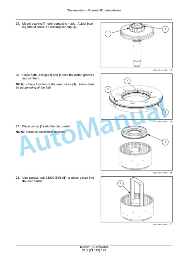 New Holland W190C, W230C Tier 4A Interim Wheel Loader Service Manual 47865326 5 New Holland W190C, W230C Tier 4A Interim Wheel Loader Service Manual 47865326 - Image 5