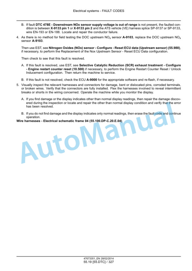 New Holland W190C, W230C Tier 4A Interim Wheel Loader Service Manual 47865330 5 New Holland W190C, W230C Tier 4A Interim Wheel Loader Service Manual 47865330-5