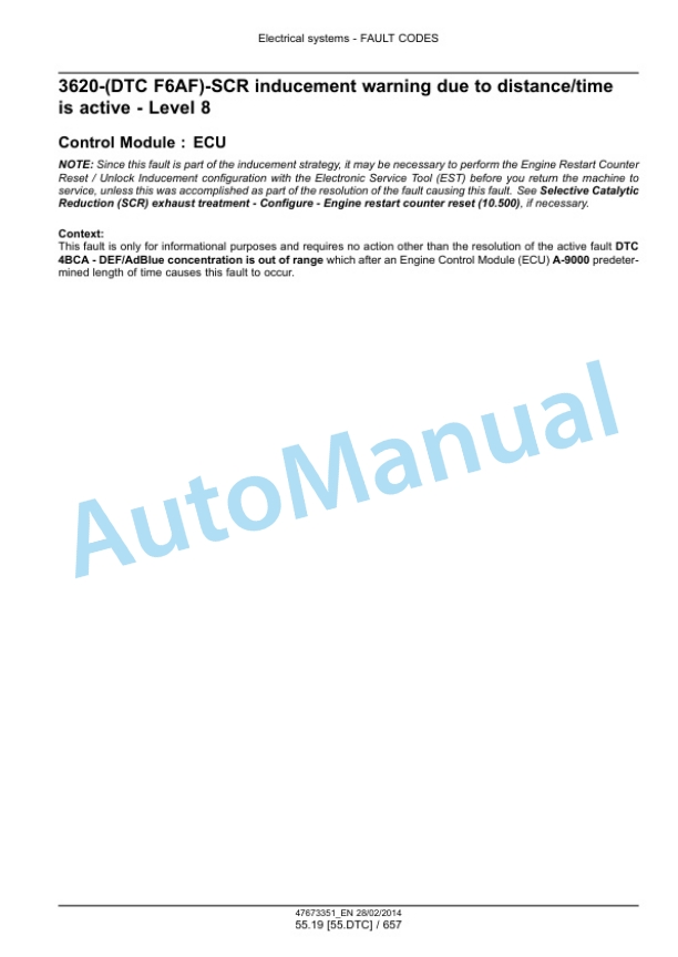 New Holland W190C, W230C Tier 4A Interim Wheel Loader Service Manual 47865331 4 New Holland W190C, W230C Tier 4A Interim Wheel Loader Service Manual 47865331-4