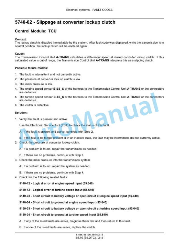 New Holland W190D Stage IV Wheel Loader Service Manual 51556738 4 New Holland W190D Stage IV Wheel Loader Service Manual 51556738 - Image 4