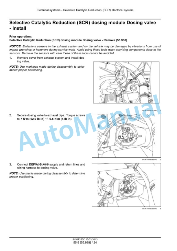 New Holland W270C, W300C Tier 4 Wheel Loader Service Manual 84547255C 4 New Holland W270C, W300C Tier 4 Wheel Loader Service Manual 84547255C - Image 4