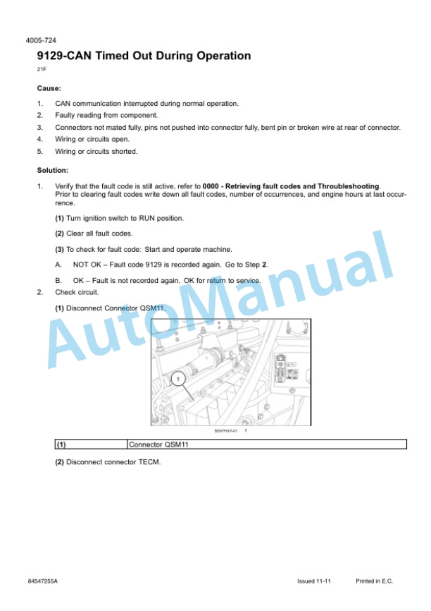 New Holland W270C, W300C Wheel Loader Service Manual 84547255A 4 New Holland W270C, W300C Wheel Loader Service Manual 84547255A - Image 4