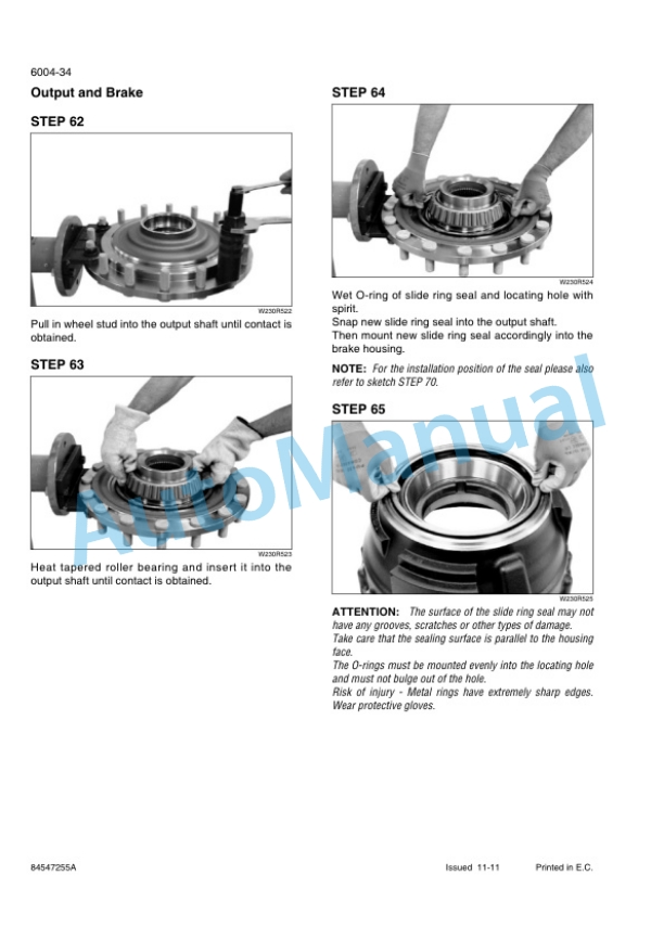 New Holland W270C, W300C Wheel Loader Service Manual 84547255A 5 New Holland W270C, W300C Wheel Loader Service Manual 84547255A - Image 5