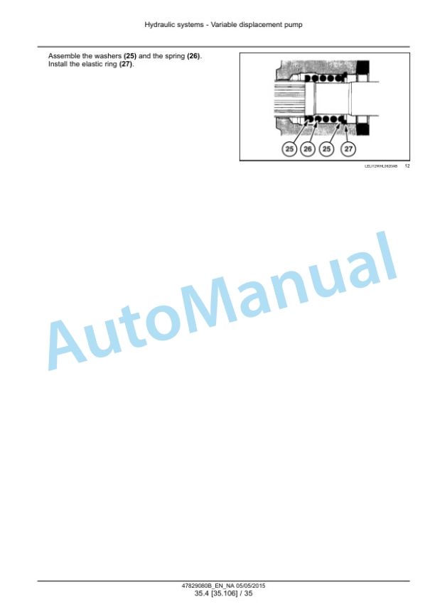 New Holland W50C, W60C, W70C, W80C Tier 4B Final Compact Wheel Loader Service Manual 47878215 5 New Holland W50C, W60C, W70C, W80C Tier 4B Final Compact Wheel Loader Service Manual 47878215 - Image 5