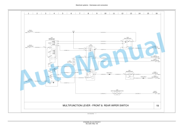 New Holland W50C, W60C, W70C, W80C Tier 4B Final Compact Wheel Loader Service Manual 47878216 5 New Holland W50C, W60C, W70C, W80C Tier 4B Final Compact Wheel Loader Service Manual 47878216 - Image 5