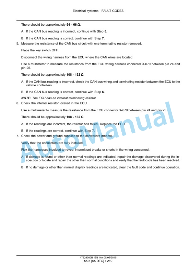 New Holland W50C, W60C, W70C, W80C Tier 4B Final Compact Wheel Loader Service Manual 47878217 5 New Holland W50C, W60C, W70C, W80C Tier 4B Final Compact Wheel Loader Service Manual 47878217-5