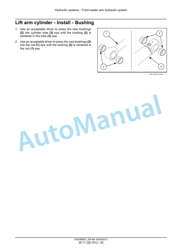 New Holland W50C, W60C, W70C, W80C Tier 4B Interim Compact Wheel Loader Service Manual 47829080C 3 New Holland W50C, W60C, W70C, W80C Tier 4B Interim Compact Wheel Loader Service Manual 47829080C - Image 3