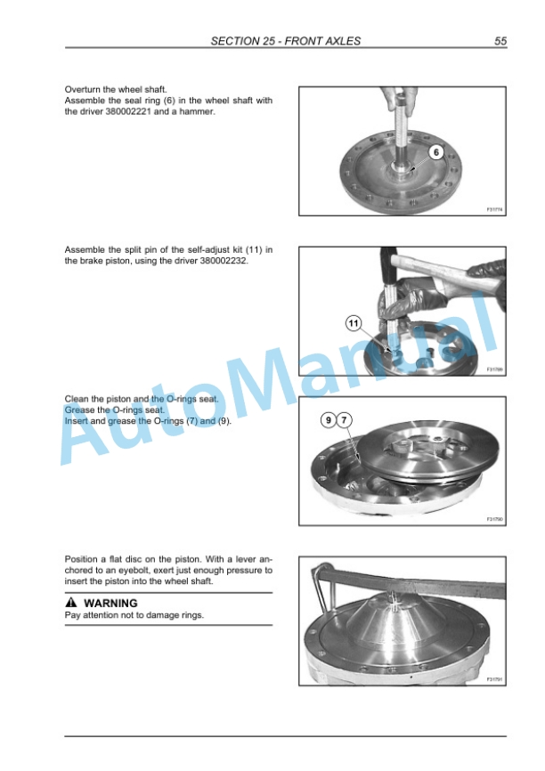 New Holland W50TC, W60TC, W70TC, W80TC Compact Wheel Loader Repair Manual 87630261NA 2 New Holland W50TC, W60TC, W70TC, W80TC Compact Wheel Loader Repair Manual 87630261NA-2