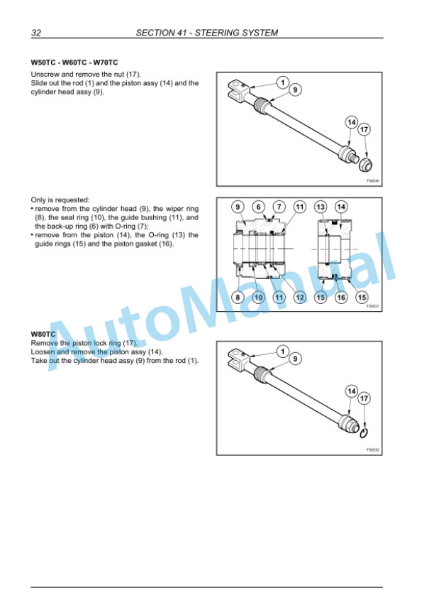 New Holland W50TC, W60TC, W70TC, W80TC Wheel Loader Repair Manual 87618246 5 New Holland W50TC, W60TC, W70TC, W80TC Wheel Loader Repair Manual 87618246 - Image 5