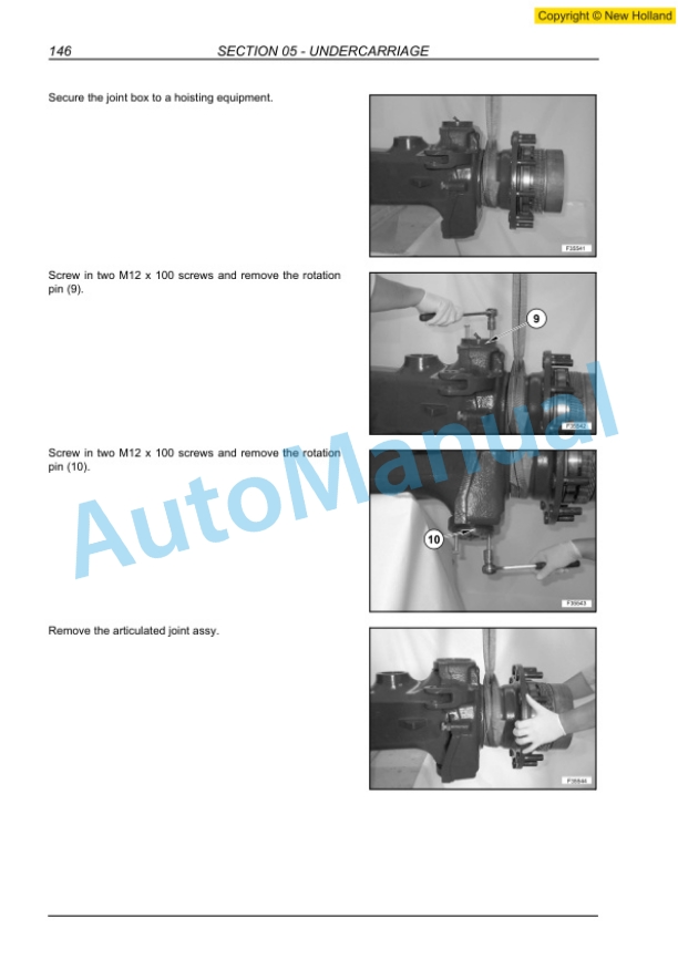 New Holland WE150 Compact, WE170 Compact, WE170C Railroad Wheel Excavator Service Manual 84191448A 3 New Holland WE150 Compact, WE170 Compact, WE170C Railroad Wheel Excavator Service Manual 84191448A-3