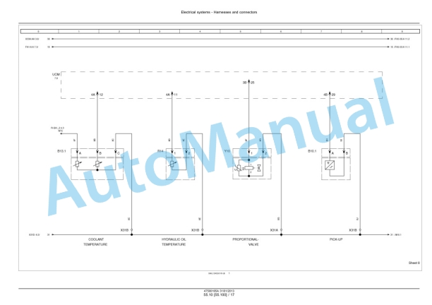 New Holland WE150B Wheeled Excavator Service Manual 47500165 5 New Holland WE150B Wheeled Excavator Service Manual 47500165 - Image 5