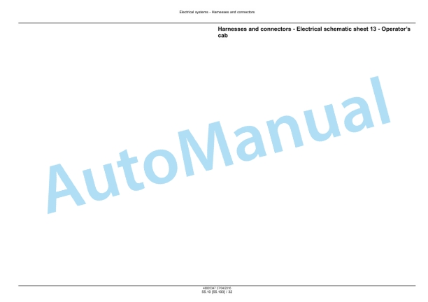 New Holland WE150B Wheeled Excavator Service Manual 48005347 5 New Holland WE150B Wheeled Excavator Service Manual 48005347 - Image 5