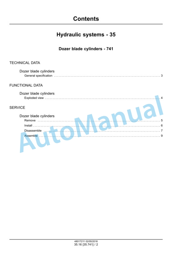 New Holland WE170B, WE190B Wheeled Excavator Service Manual 48017211 4 New Holland WE170B, WE190B Wheeled Excavator Service Manual 48017211 - Image 4