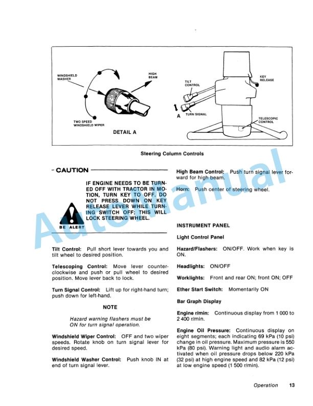 Versatile 1150 Tractor Operation and Maintenance Manual 42115011-2
