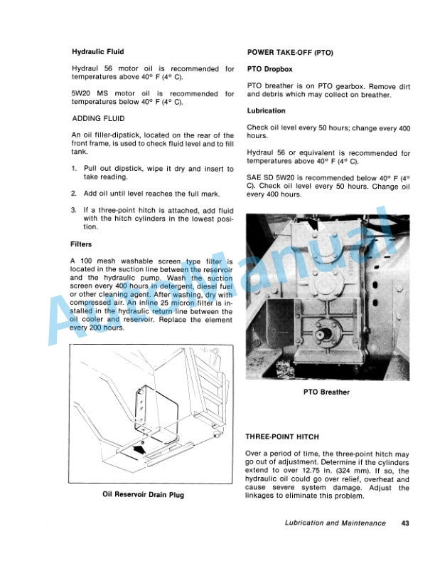 Versatile 835, 855, 875, 895 Tractor Operation and Maintenance Manual 42083540-4