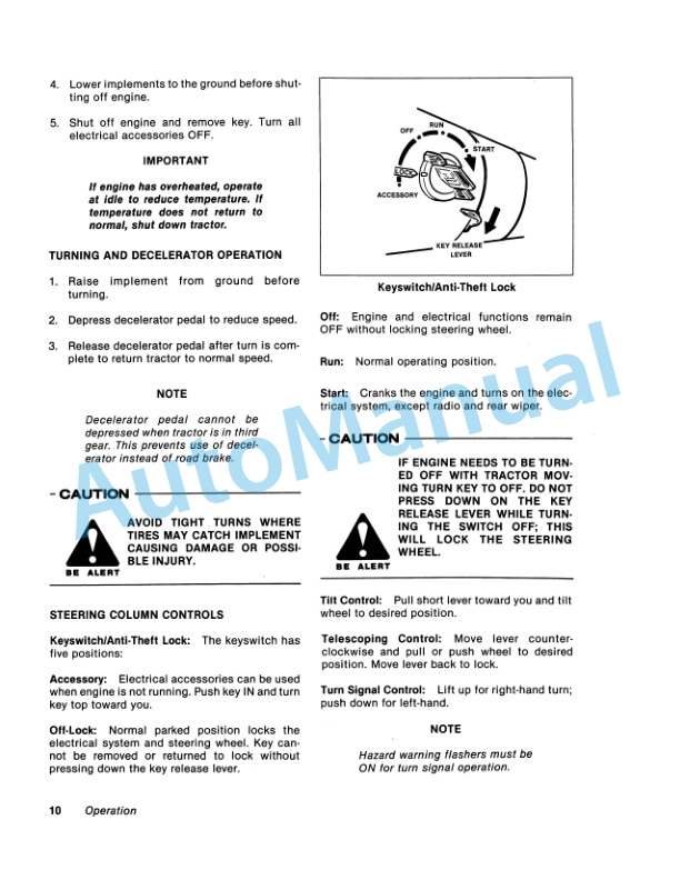 Versatile 835, 855, 875, 895 Tractor Operation and Maintenance Manual 42083542 2 Versatile 835, 855, 875, 895 Tractor Operation and Maintenance Manual 42083542-2