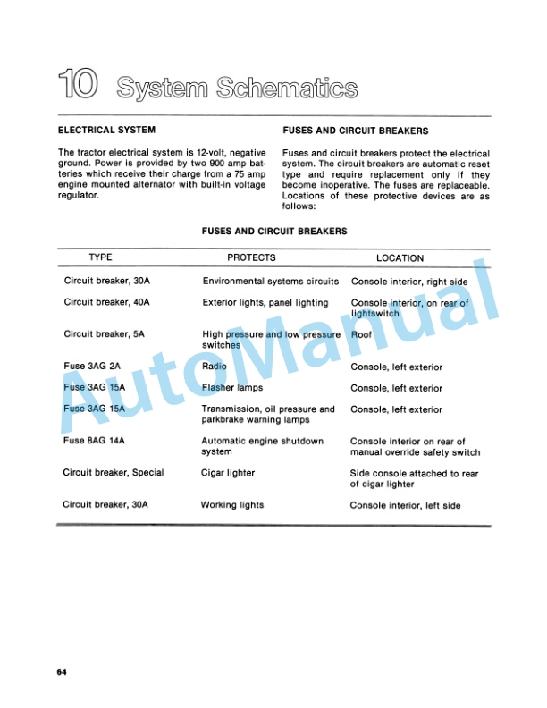 Versatile 835, 855, 875 Tractor Operation and Maintenance Manual 42083532-5