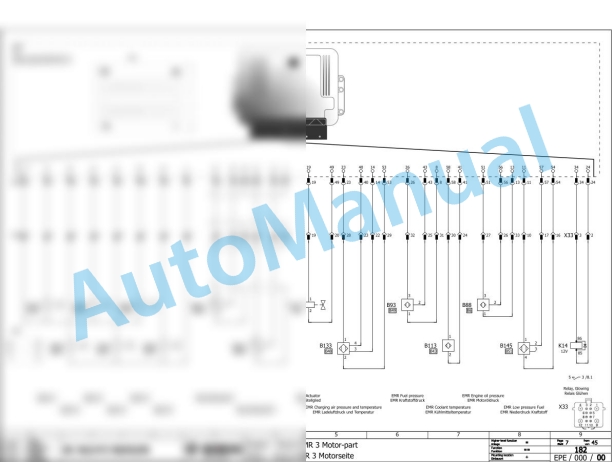 Bomag BC 462 RB Refuse Compactor Electric, Hydraulic Schematics Diagram 101930071001 - 101930071002 2 Bomag BC 462 RB Refuse Compactor Electric, Hydraulic Schematics Diagram 101930071001 - 101930071002-2