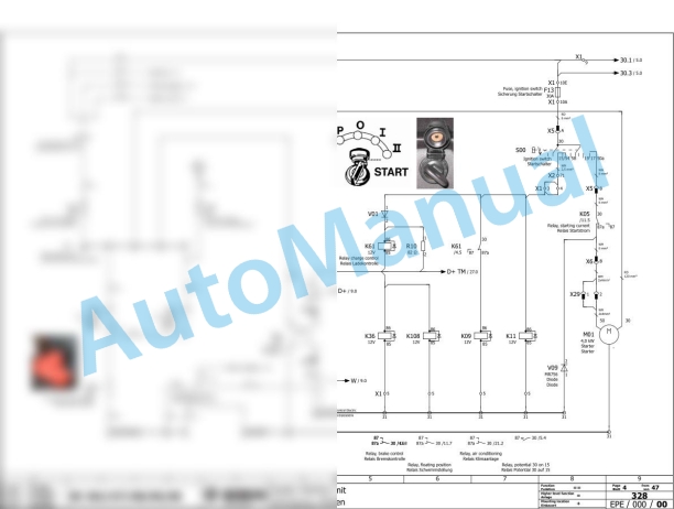 Bomag BC 472 RB Refuse Compactor Electric, Hydraulic Schematics Diagram 101930001002 - 101930001058 3 Bomag BC 472 RB Refuse Compactor Electric, Hydraulic Schematics Diagram 101930001002 - 101930001058-3