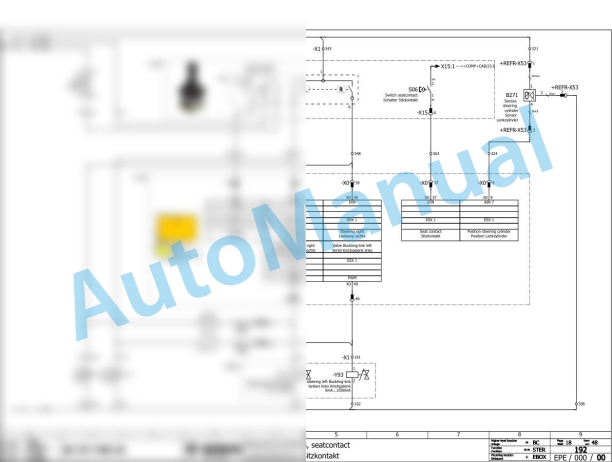 Bomag BC 572 RB-2 Refuse Compactor Electric, Hydraulic Schematics Diagram 101570651001 - 101570651030 3 Bomag BC 572 RB-2 Refuse Compactor Electric, Hydraulic Schematics Diagram 101570651001 - 101570651030-3