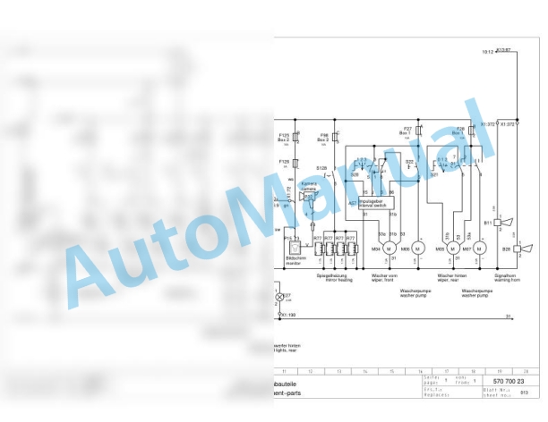 Bomag BC 771 RB Refuse Compactor Electric Schematics Diagram 101570531001 - 101570531008 2 Bomag BC 771 RB Refuse Compactor Electric Schematics Diagram 101570531001 - 101570531008-2